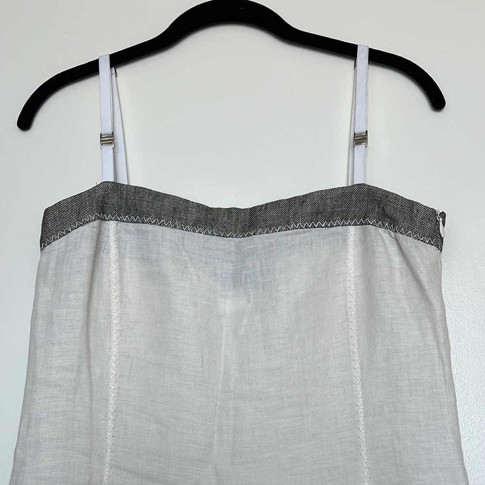 Sportmax Puro Lino 100% Linen Summer Dress Fits S